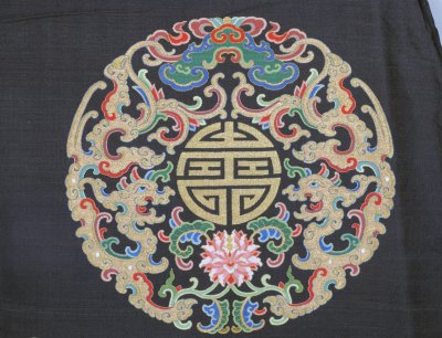 图片[3]-Stone cyan tapestry with five colors and eight patterns-China Archive